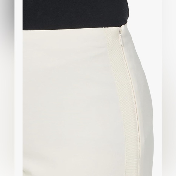 Trina Turk blue/teal tapered full-length fitted pants size 4 - Picture 7 of 7